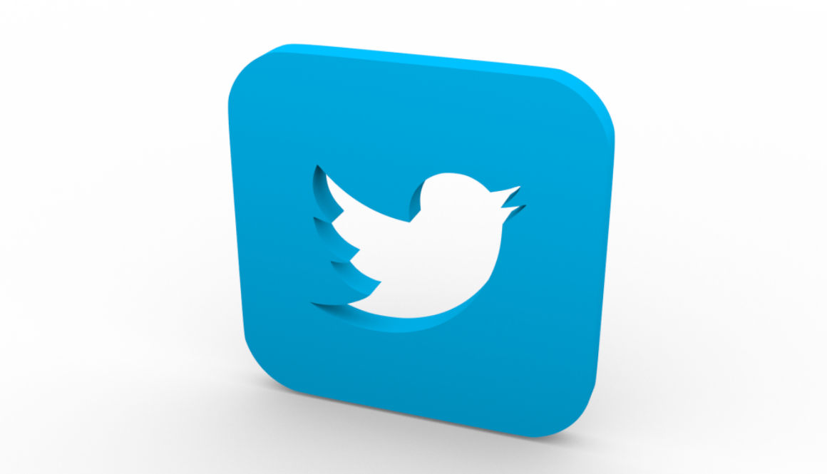 A cutout of the Twitter logo, published to: 