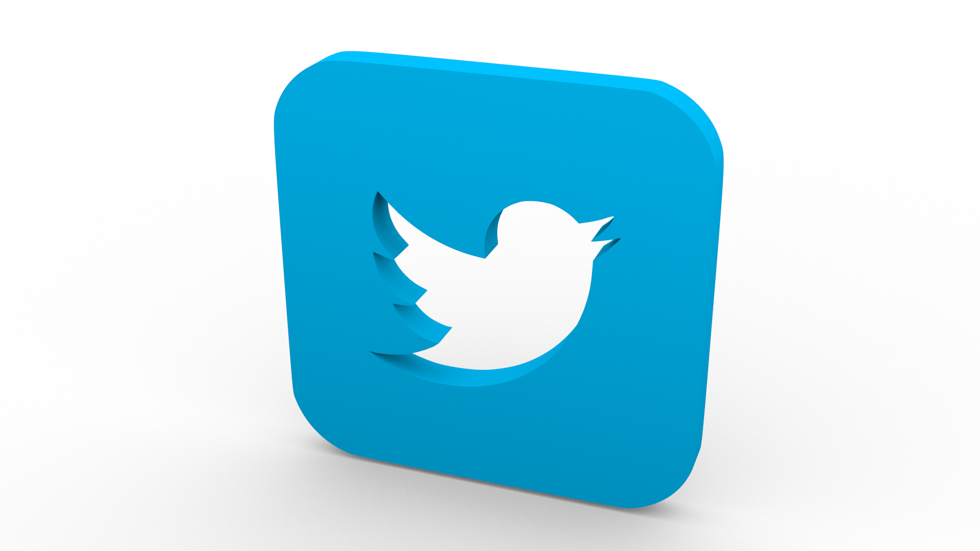 A cutout of the Twitter logo, published to: "3 Twitter Marketing Strategy Tips for Small Businesses and Non-Profits"